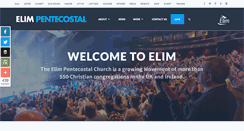Desktop Screenshot of elim.org.uk