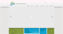 Desktop Screenshot of elim.ie