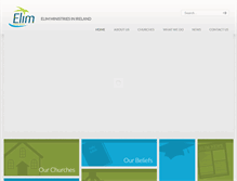 Tablet Screenshot of elim.ie