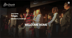 Desktop Screenshot of chch.elim.org.nz