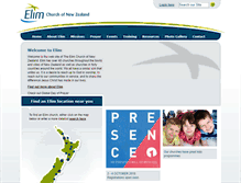 Tablet Screenshot of elim.org.nz