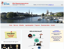 Tablet Screenshot of elim.ch